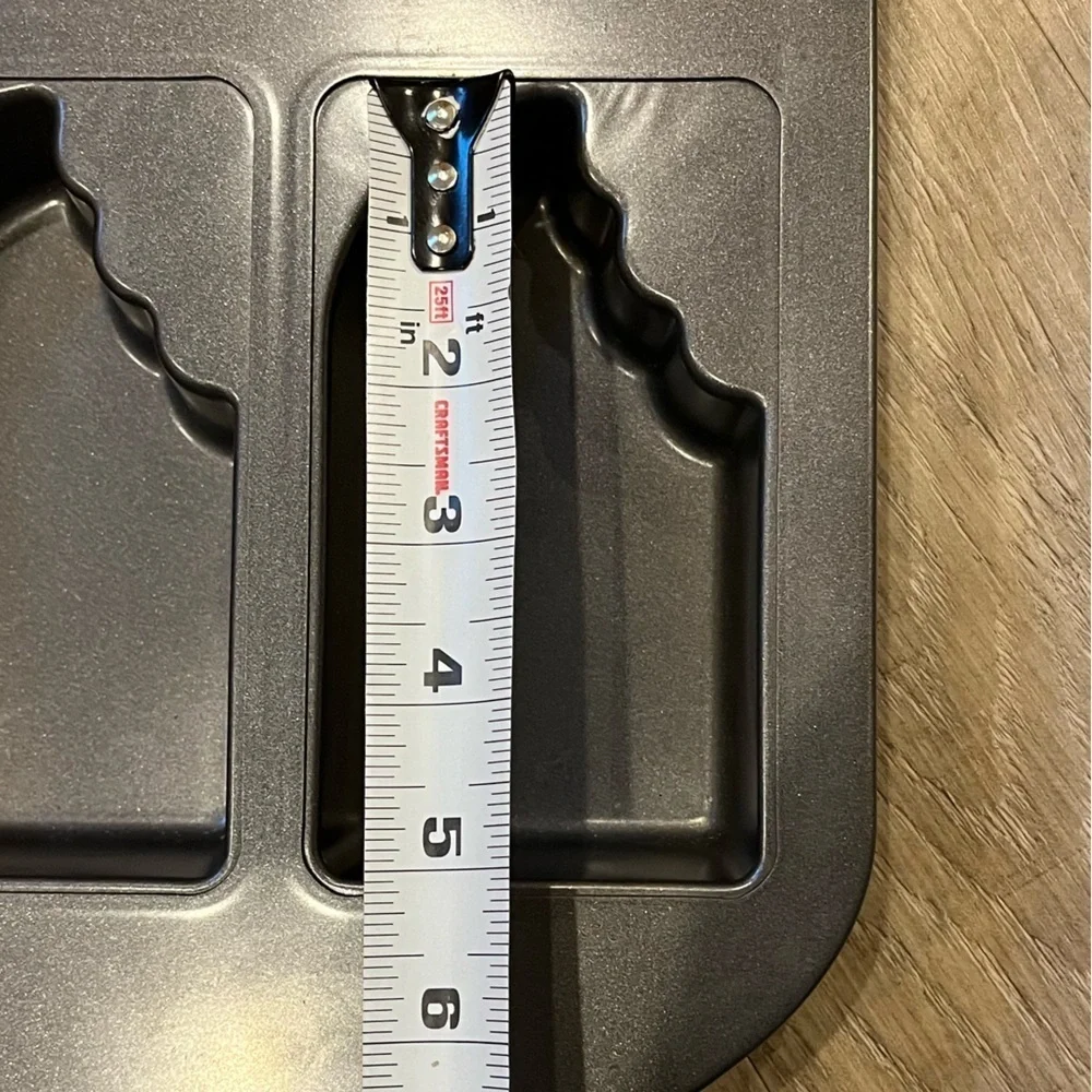 Wilton Baking Pan Dessert Bar with Bite Mark